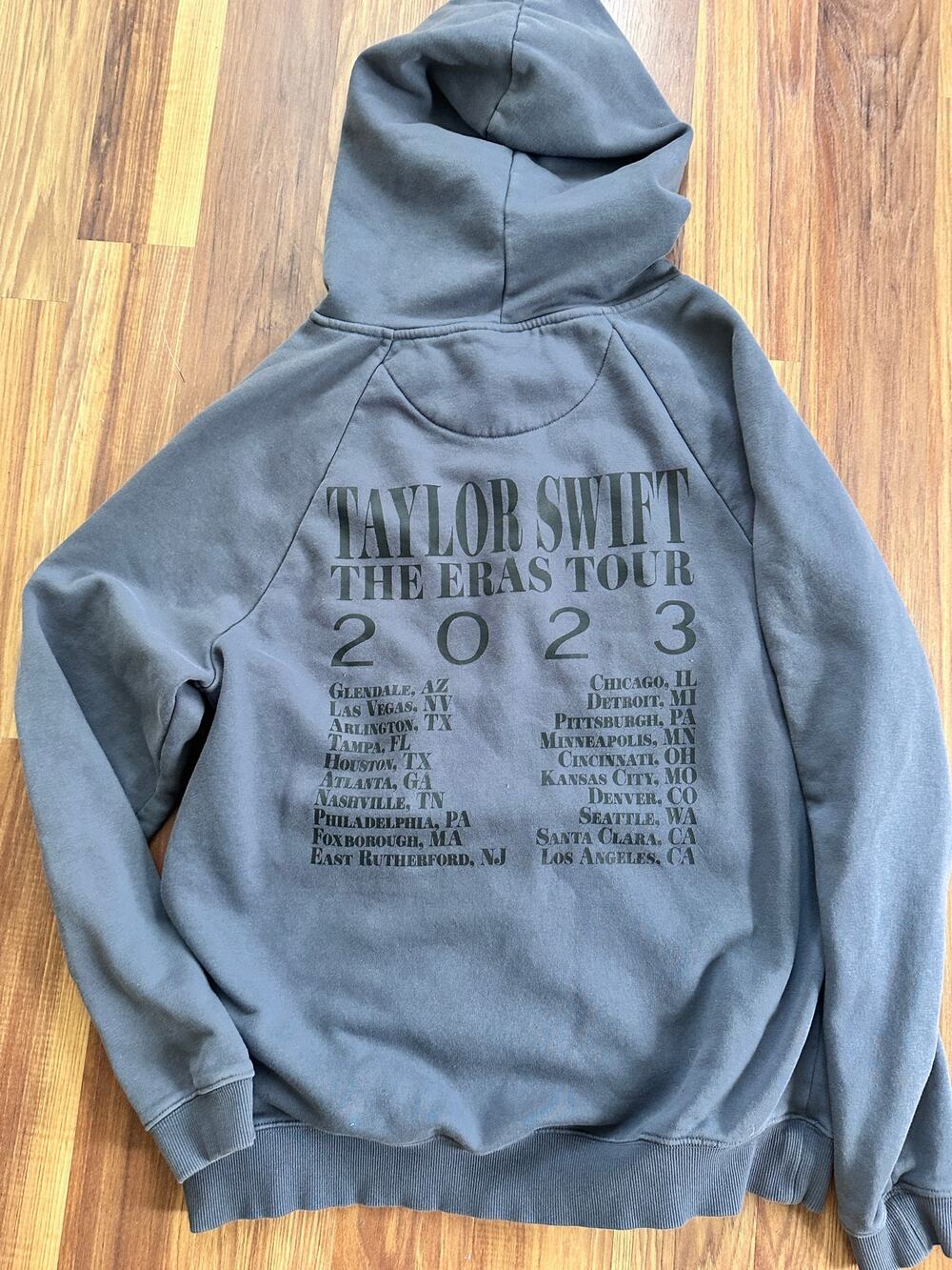 Taylor Swift 2023 Eras Tour Oversized Hoodie Sweatshirt